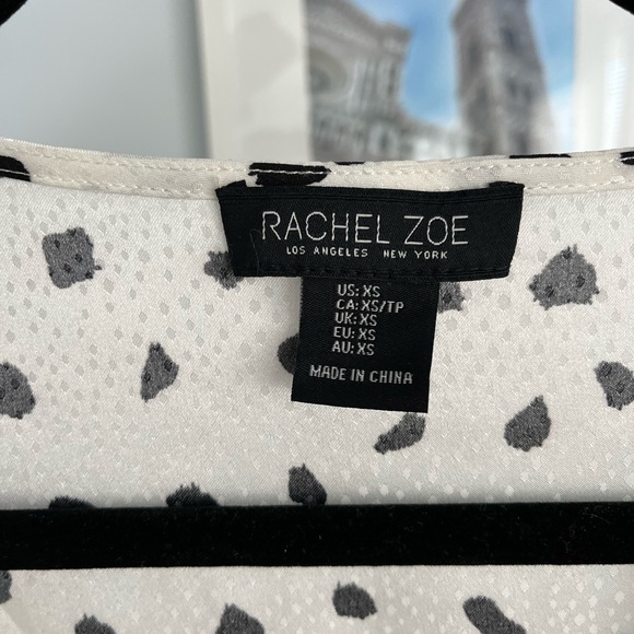 Rachel Zoe Black and White Blouse - Picture 3 of 4